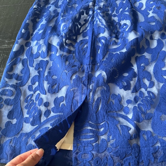 Blue Patterned Dress - Picture 8 of 11